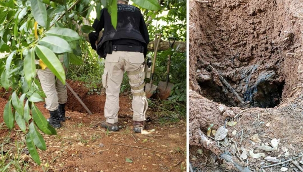 Polícia Civil prende homicida, localiza cadáver enterrado em cova rasa e elucida cinco roubos