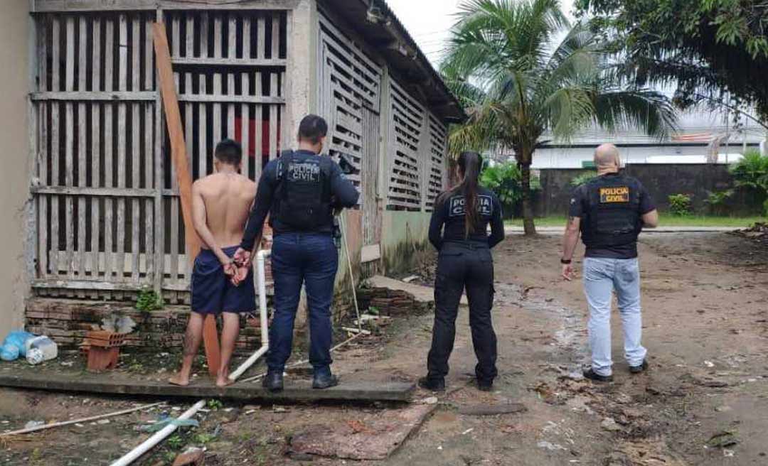 Polícia prende homens suspeitos de chefiar facção criminosa no Juruá