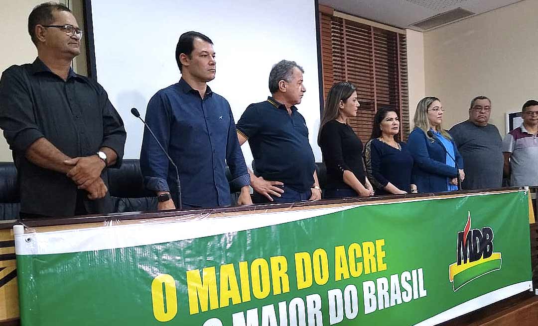 MDB oficializa Roberto Duarte como pré-candidato a prefeito de Rio Branco