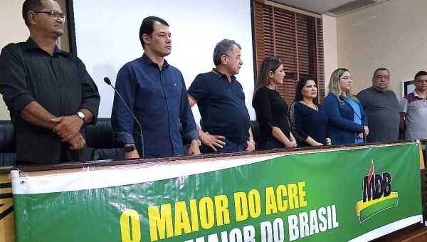 MDB oficializa Roberto Duarte como pré-candidato a prefeito de Rio Branco