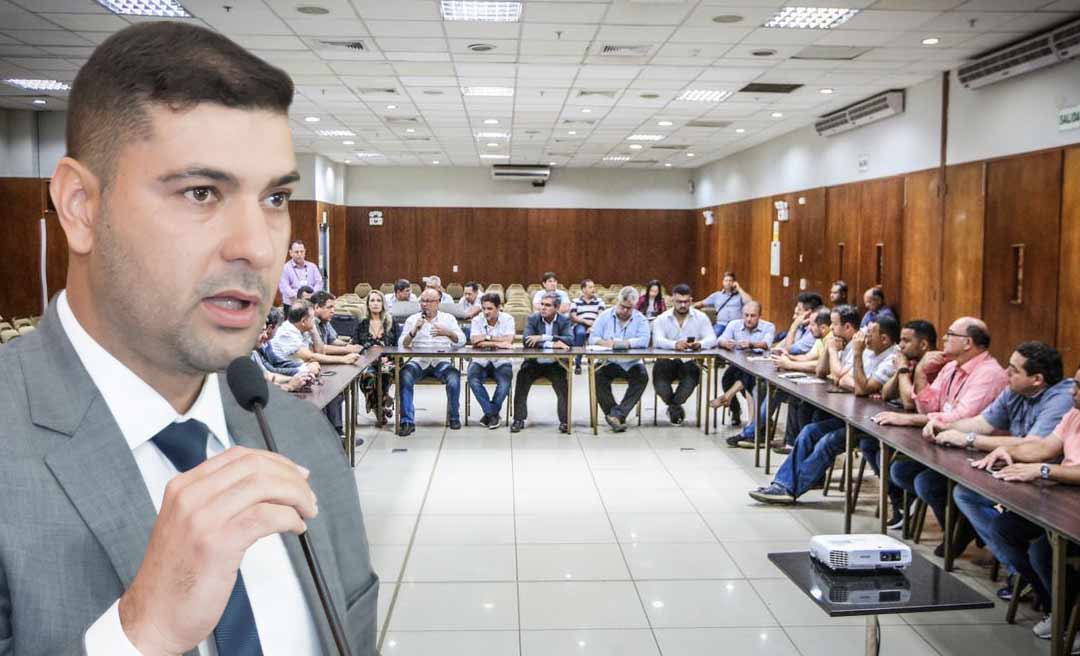 Presidente da Aleac, Nicolau Júnior, destaca importância do 1º Encontro Empresarial Ucayali