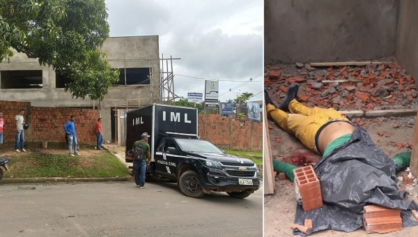 Trabalhador perde a vida após cair do 2º andar de um prédio em construção no Jardim de Alah