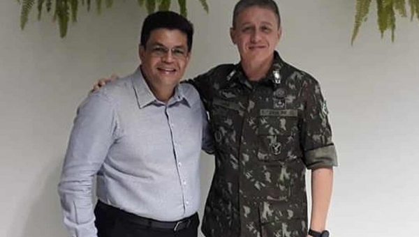 Em reunião da bancada do Acre com o Exército, Manuel Marcos pede fortalecimento da segurança nas fronteiras