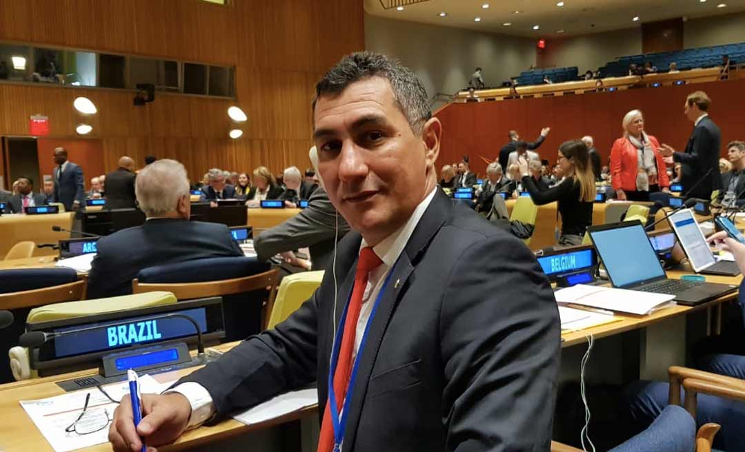 Jesus Sérgio representa a Câmara dos Deputados em evento na ONU