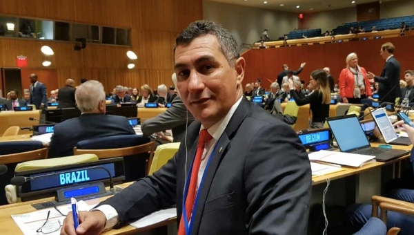 Jesus Sérgio representa a Câmara dos Deputados em evento na ONU