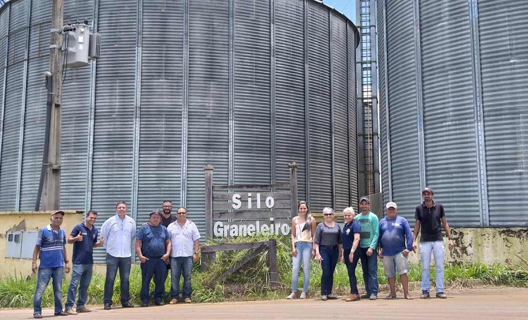 Reestruturação de silo de Brasileia viabilizará melhorias para a produção rural