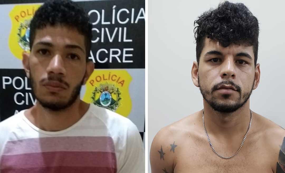 Mais dois foragidos da Justiça são presos por agentes da Polícia Civil