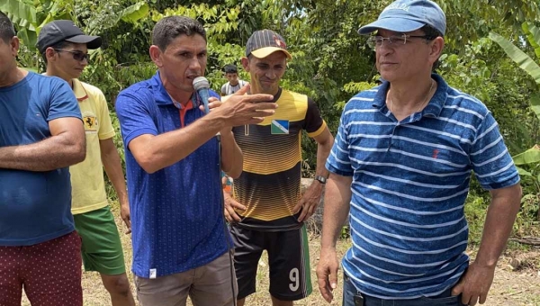 Gonzaga participa de evento esportivo na Comunidade Apertar da Hora, no rio Cruzeiro do Vale