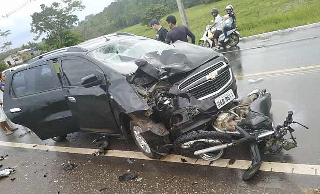 Acidente de trânsito deixa vítima fatal na Variante em Cruzeiro do Sul