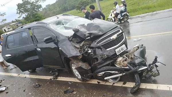 Acidente de trânsito deixa vítima fatal na Variante em Cruzeiro do Sul