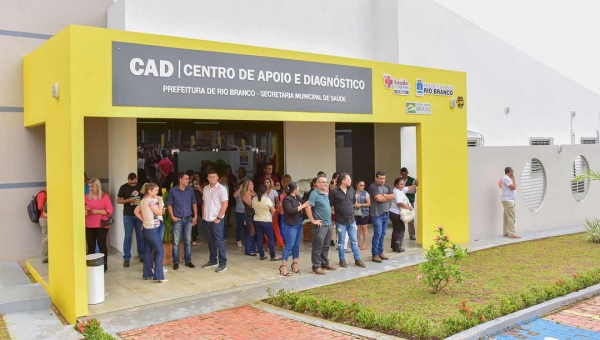 Prefeita Socorro Neri entrega novo prédio do Centro de Apoio e Diagnóstico de Rio Branco