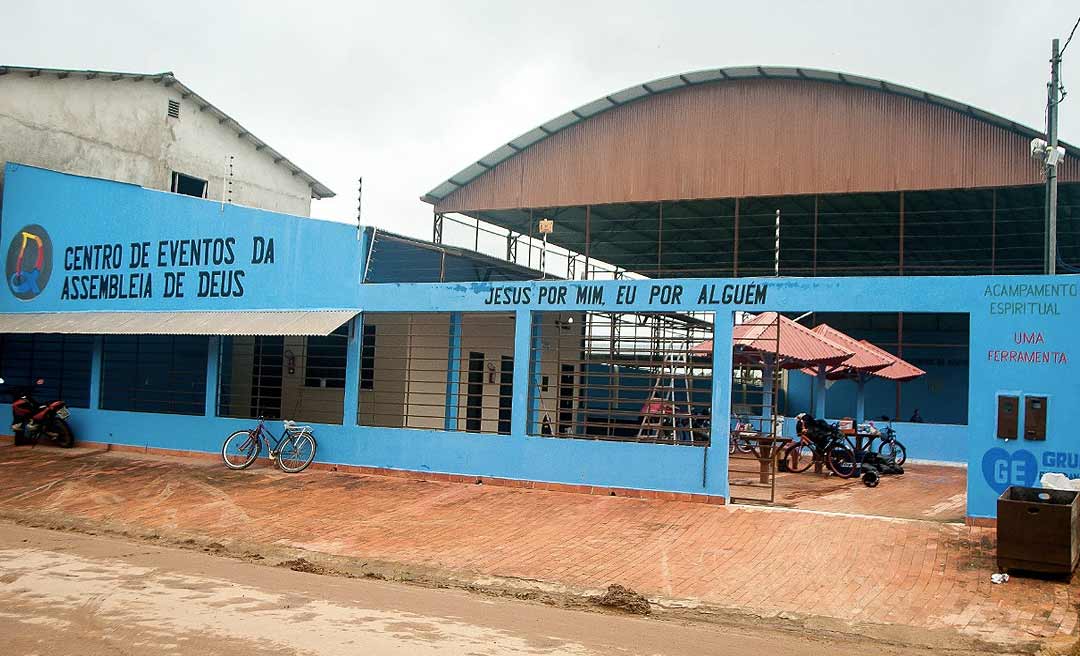 Assembleia de Deus prepara inauguração de um dos maiores centros de eventos de Tarauacá