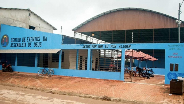 Assembleia de Deus prepara inauguração de um dos maiores centros de eventos de Tarauacá