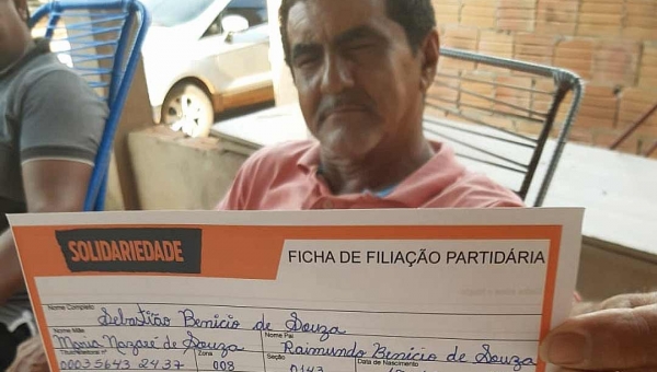 Tião Benício deixa o PROS pelo Solidariedade fortalecendo a sigla na cidade de Acrelândia