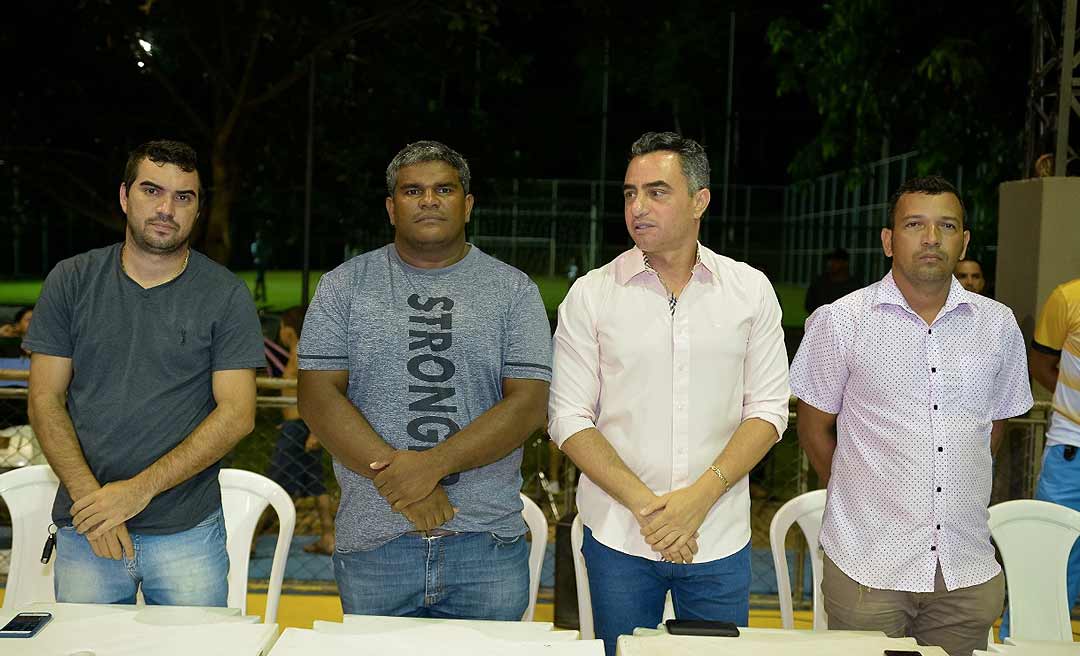 Prefeito André Maia da início a primeira Copa Gospel em Senador Guiomard com apoio do Sesc