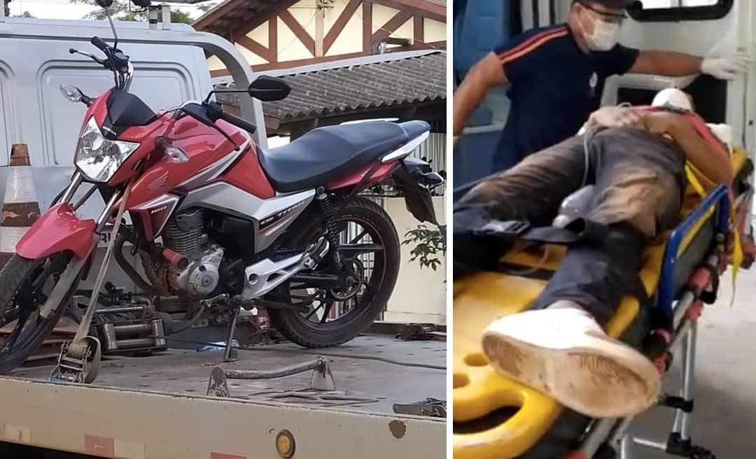 Policial frustra assalto, atira em um dos criminosos e evita que moto de casal seja roubada