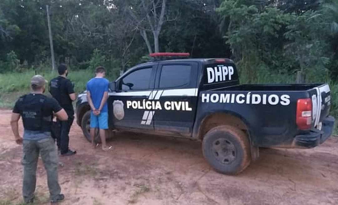 Homem que executou casal a tiros e a golpes de terçado no Belo Jardim é preso pela Polícia Civil