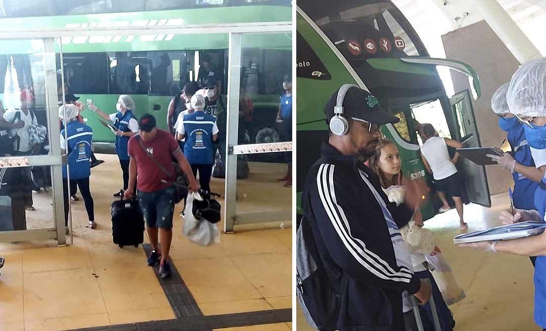 Rodoviária de Rio Branco continua aberta e ônibus operando com 50% da capacidade de lotação