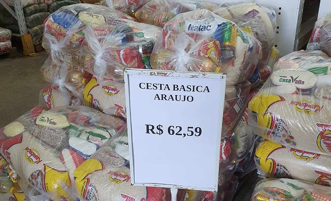 Campanha arrecada cestas básicas no Acre para ajudar famílias durante a crise do coronavírus