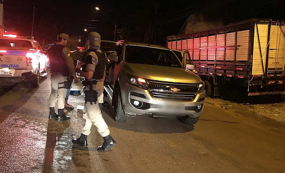 Policiais militares resgatam vítima de sequestro e recuperam veículo roubado