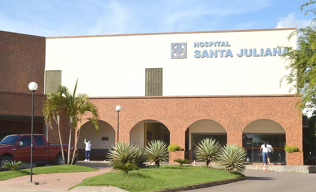 Hospital Santa Juliana diz que não está com todos os leitos de Uti ocupados