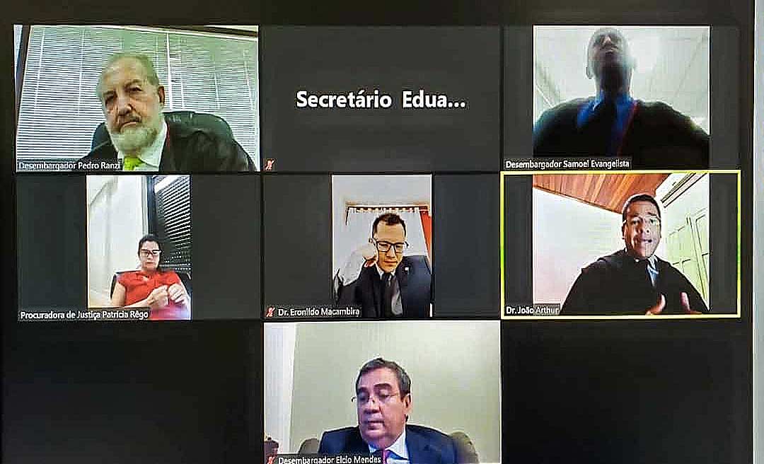 Câmara Criminal realiza primeira sessão virtual com sustentação oral por videoconferência