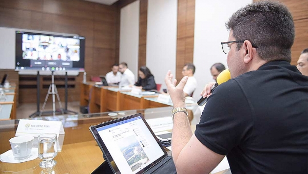 Governador Gladson Cameli participa de reunião estratégica do Conselho da Amazônia Legal