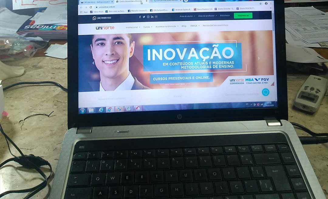 Uninorte disponibiliza plataforma digital para que os acadêmicos continuem estudando durante a quarentena