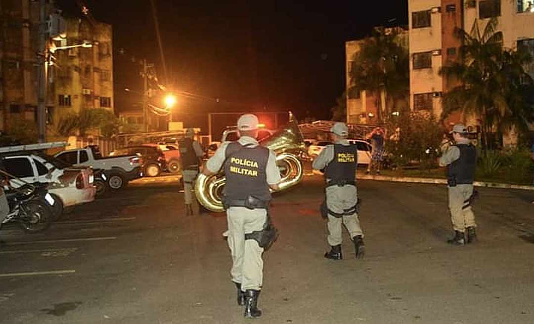 Polícia Militar realiza "patrulha da música" em bairros da Capital