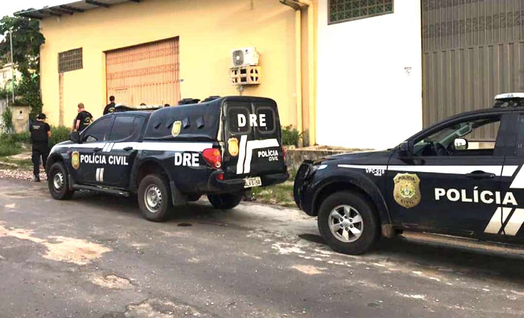 Polícia Civil cumpre mandados de busca e apreensão no setor da merenda em Cruzeiro do Sul