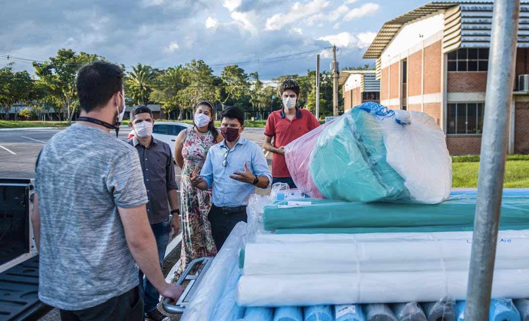 Jenilson e Calegário doam subsídio para estudantes na UFAC produzirem EPI's para servidores de saúde