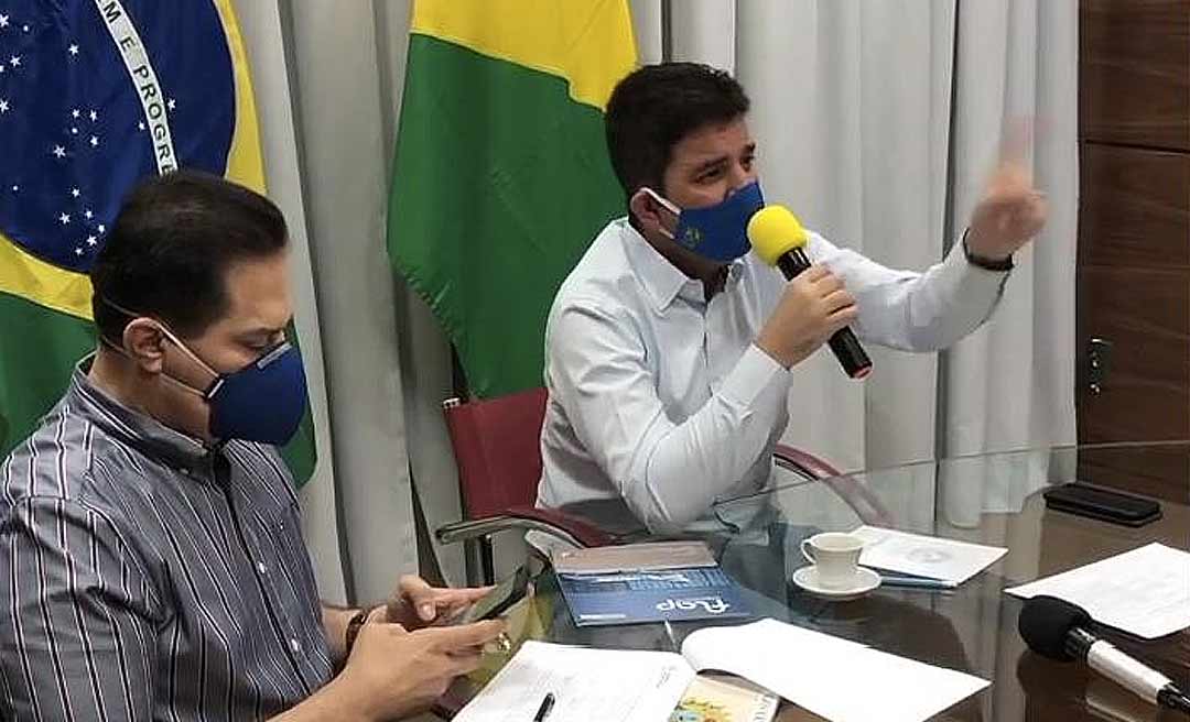 Gladson diz que reza para que o Acre não passe pela mesma situação do Amazonas: "Não temos condições"