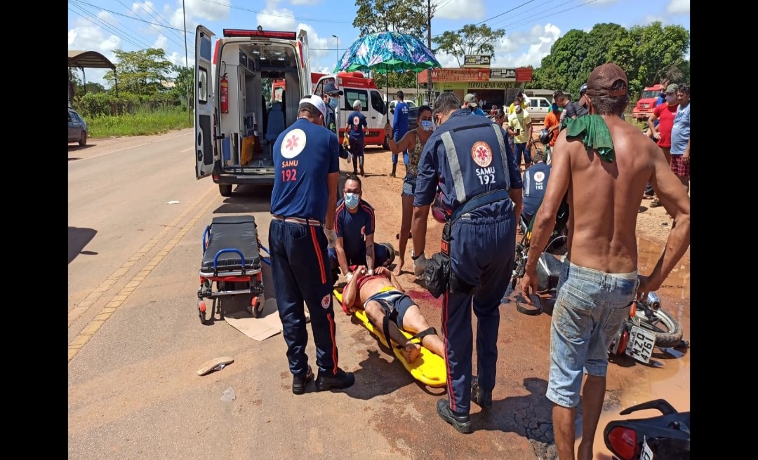 Colisão entre motos deixa um morto e outro gravemente ferido na AC-40