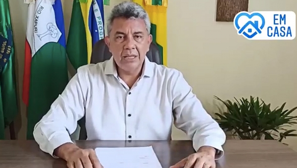 Sobe para cinco o número de casos confirmados de coronavírus em Xapuri, informa prefeito