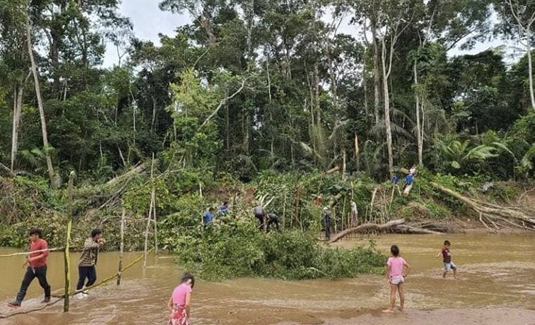 Por medo do coronavírus, indígenas fecham acesso pelo rio Gregório e proíbem circulação entre aldeias