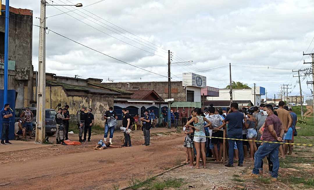 Bandido é morto a tiros ao tentar assaltar a Ferrosul; adolescente de 14 anos está em estado grave no PS