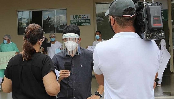 Jenilson pede que Gladson melhore as condições de trabalho na UPA do Segundo Distrito referência em COVID-19