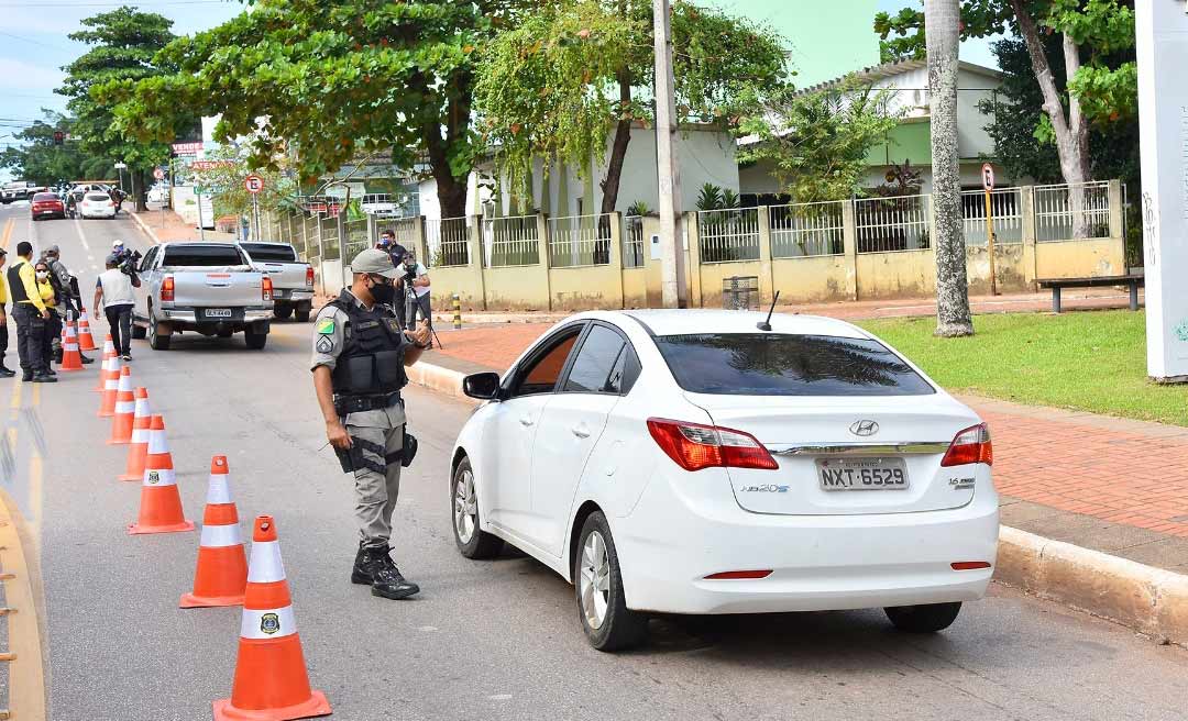 Com rodízio em Rio Branco, Acre apresentou nesta segunda o melhor índice de isolamento entre os Estados, diz Mapa da Covid