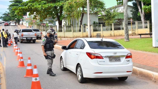 Com rodízio em Rio Branco, Acre apresentou nesta segunda o melhor índice de isolamento entre os Estados, diz Mapa da Covid