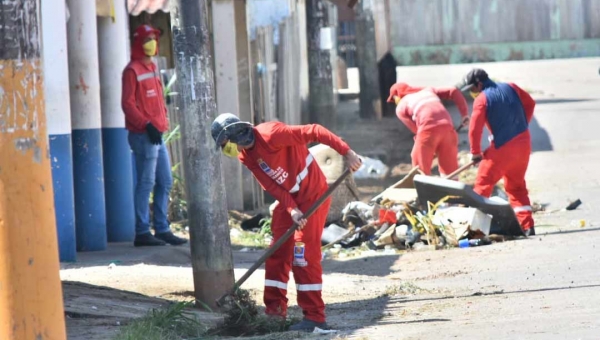 Prefeitura de Rio Branco reforça serviços de limpeza nos bairros e vias estruturantes