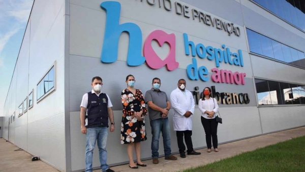 Estado recebe R$ 250 mil de emendas para leitos Covid-19 no Hospital de Amor