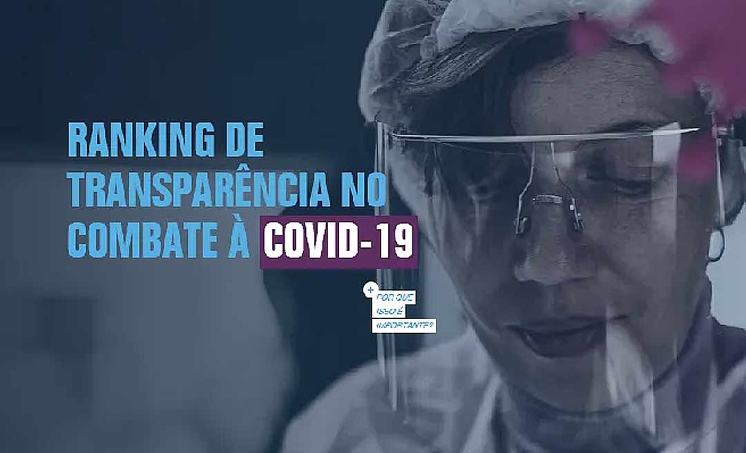 Acre é o terceiro pior estado em transparência de contratações pela Covid-19