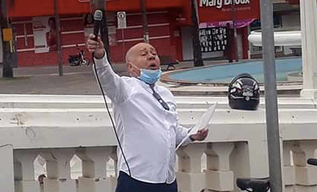 Assembleia de Deus promove Dia do Clamor em frente ao Palácio Rio Branco