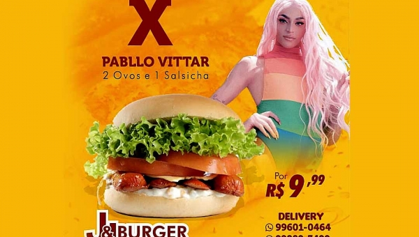 X-Pablo Vittar, com dois ovos e uma salsicha, causa polêmica na internet