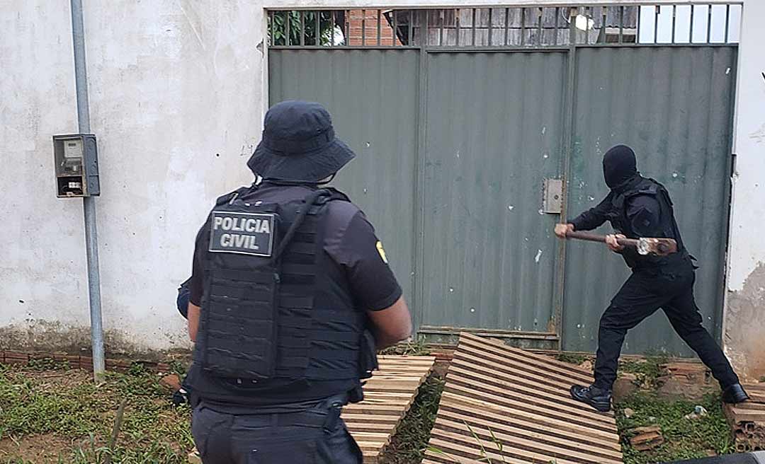 Em 10 dias Polícia Civil cumpre 40 mandados de prisão no Acre