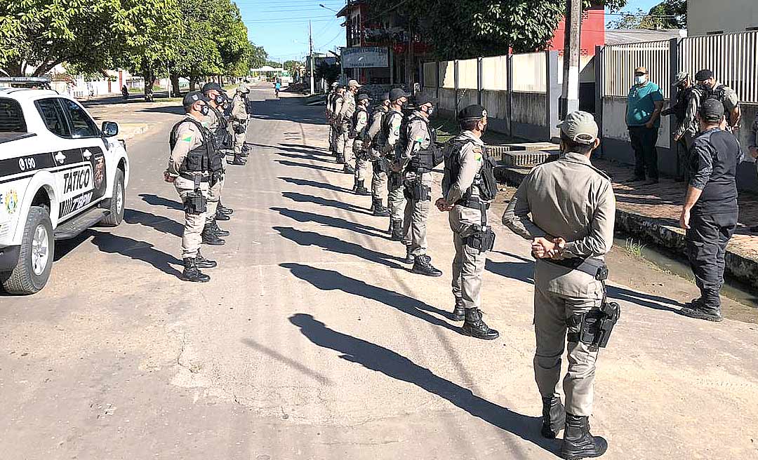 Polícia Militar cria grupo tático para combater criminalidade em Tarauacá