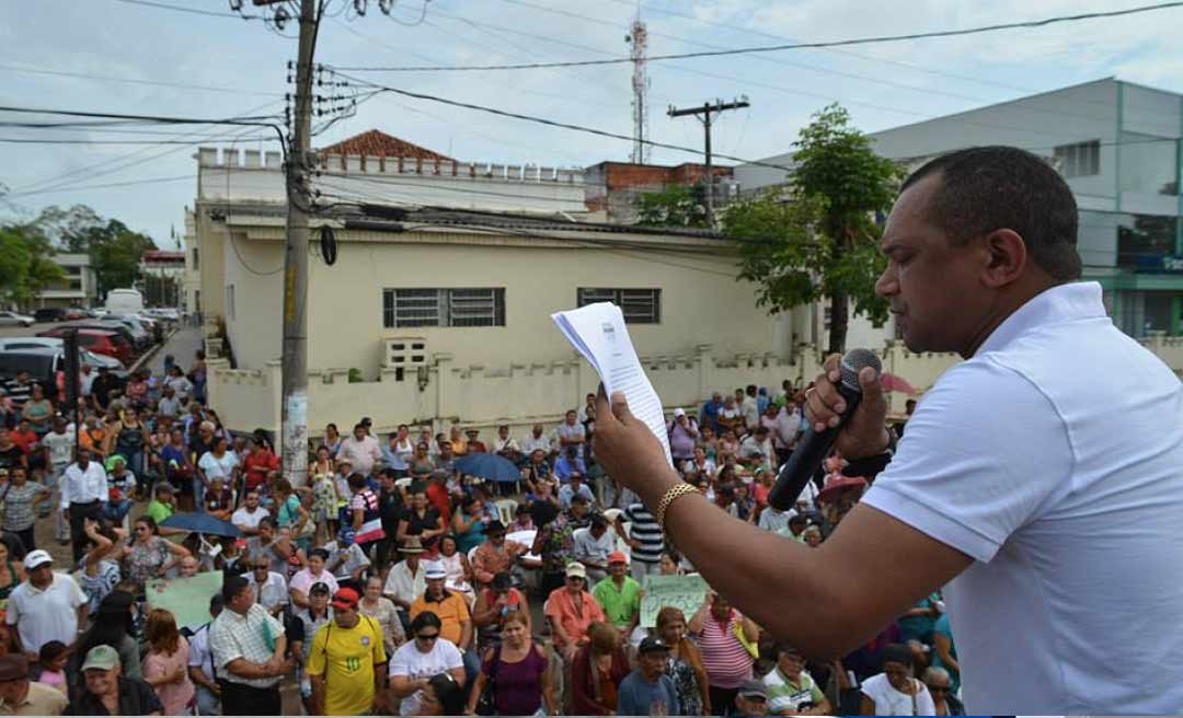 Luziel Carvalho aposta em experiência na luta sindical e articulação em Brasília para chegar à prefeitura de Rio Branco