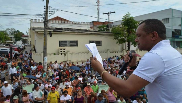 Luziel Carvalho aposta em experiência na luta sindical e articulação em Brasília para chegar à prefeitura de Rio Branco