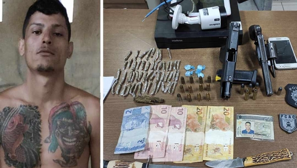 Líder de facção foragido do presídio de Rio Branco é recapturado pela Polícia Civil