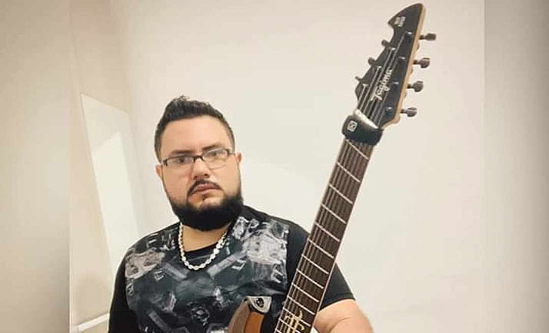 Músico acreano que venceu a Covid-19 falará pela primeira vez durante Live nesta sexta-feira